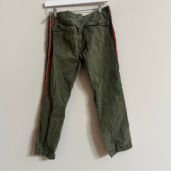 Nili Lotan French striped military cropped pant - Picture 6 of 7